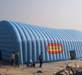 Tent1-351 नीला हवा भरने योग्यतम्बू