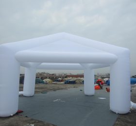 Tent1-359 सफेद हवा भरने योग्यचंदवा तम्बू