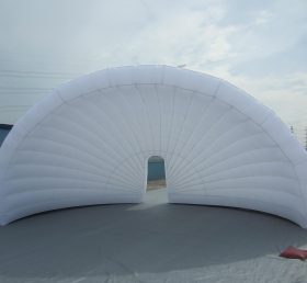 Tent1-446 विशाल सफेद आउटडोर हवा भरने योग्यतम्बू