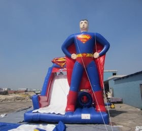 T8-235 सुपरमैन सुपरहीरो हवा भरने योग्यस्लाइड
