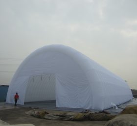 Tent1-371 सफेद विशाल हवा भरने योग्यतम्बू