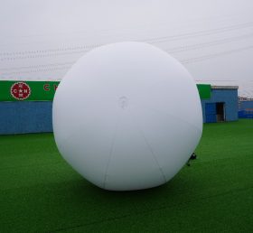 B2-23 आउटडोर हवा भरने योग्यसफेद गुब्बारा