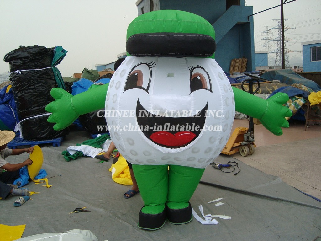 M1-8 Happy Face Inflatable Moving Cartoon