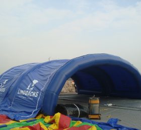 Tent1-360 नीला हवा भरने योग्यचंदवा तम्बू