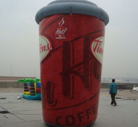 S4-177 गर्म कॉफी विज्ञापन inflatable