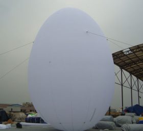 S4-203 सफेद अंडे के आकार का विज्ञापन inflatable