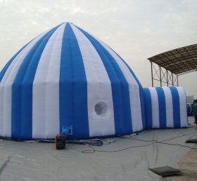 Tent1-30 नीले और सफेद हवा भरने योग्यतम्बू