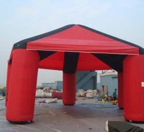 Tent1-417 आउटडोर लाल हवा भरने योग्यतम्बू