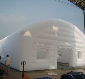 Tent1-70 सफेद विशाल हवा भरने योग्यतम्बू