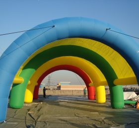 Tent1-413 रंगीन हवा भरने योग्यतम्बू