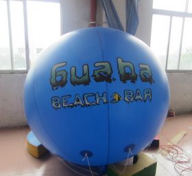 B2-13 आउटडोर विज्ञापन विशाल हवा भरने योग्यनीला गुब्बारा