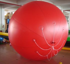 B2-14 विशाल आउटडोर हवा भरने योग्यलाल गुब्बारा
