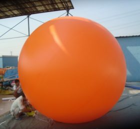 B3-25 आउटडोर विज्ञापन हवा भरने योग्यनारंगी गुब्बारा