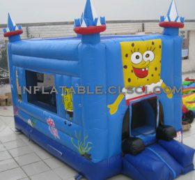 T2-3099 Spongebob जंपिंग कैसल