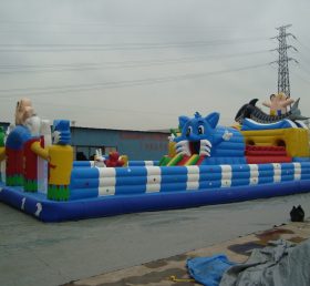 T6-140 नीली बिल्ली विशालकाय inflatable