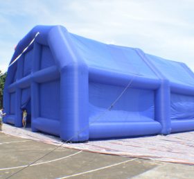 Tent1-283 नीला हवा भरने योग्यतम्बू