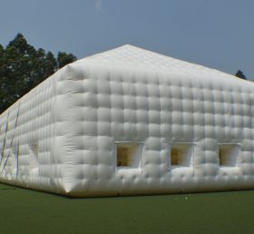 Tent1-457 विशाल सफेद टिकाऊ हवा भरने योग्यतम्बू