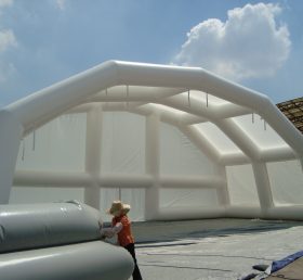Tent1-282 विशाल आउटडोर हवा भरने योग्यतम्बू सफेद तम्बू