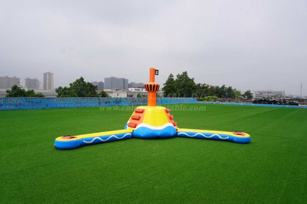 WG1-005 Pirates Inflatable Floating Water Sport Park Game For Pool