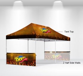 F2-11 10x202 आधा दीवार तह तम्बू/विज्ञापन तम्बू