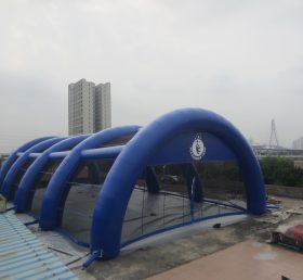 Tent1-522 विशाल नीला हवा भरने योग्यतम्बू