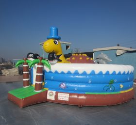 T6-1001 कछुआ पार्क विशाल inflatable