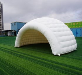 Tent1-4224 सफेद हवा भरने योग्यगुंबद तम्बू