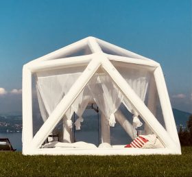 Tent1-5018 पारदर्शी बुलबुला घर हवा भरने योग्यतम्बू शिविर घर