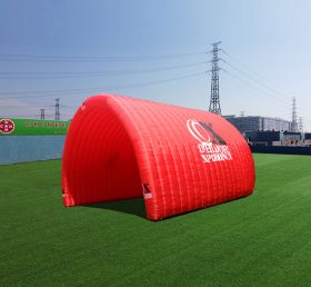 Tent1-4262 हवा भरने योग्यलाल सुरंग तम्बू