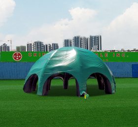 Tent1-4294 हरी हवा भरने योग्यमकड़ी तम्बू