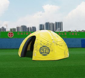 Tent1-4295 पीले हवा भरने योग्यमकड़ी तम्बू