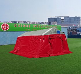 Tent1-4367 लाल चिकित्सा तम्बू