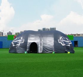 Tent1-4602 बड़े काले कस्टम जंगम गुंबद तम्बू