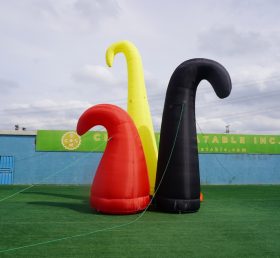 S4-545 कस्टम आउटडोर आंगन सजावट उद्यान विज्ञापन inflatable